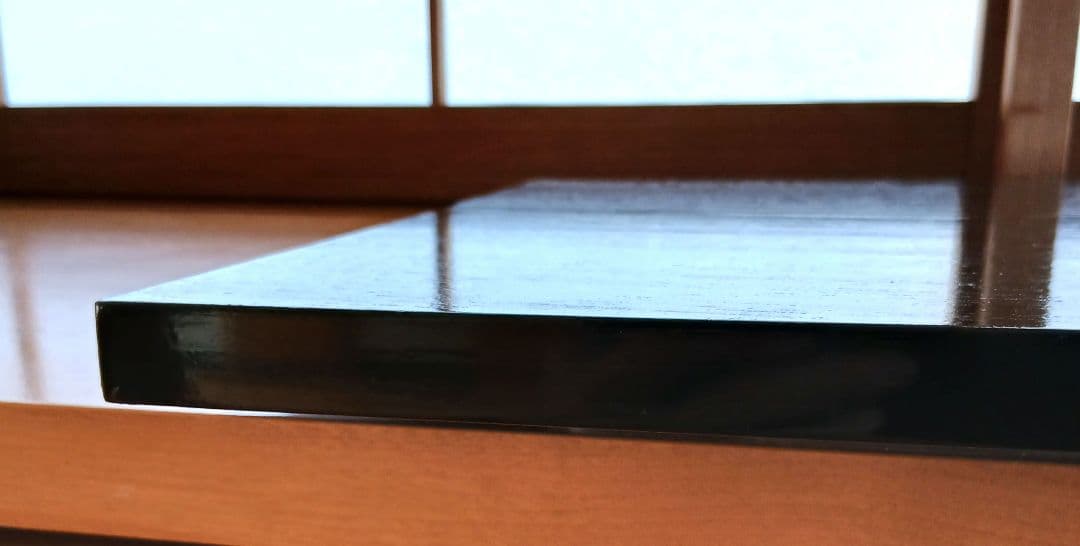 茶道具 敷き板 敷板 掻きあわせ塗 柿合わせ塗 NO 732