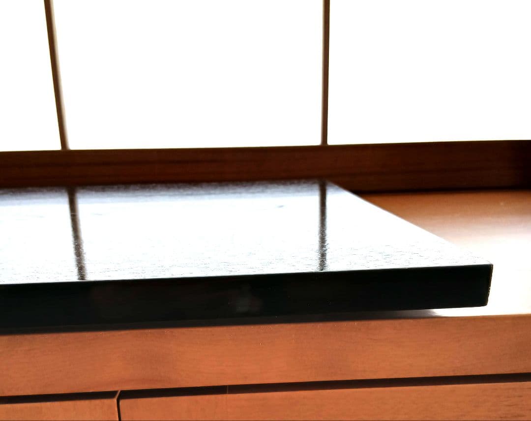 茶道具 敷き板 敷板 掻きあわせ塗 柿合わせ塗 NO 732