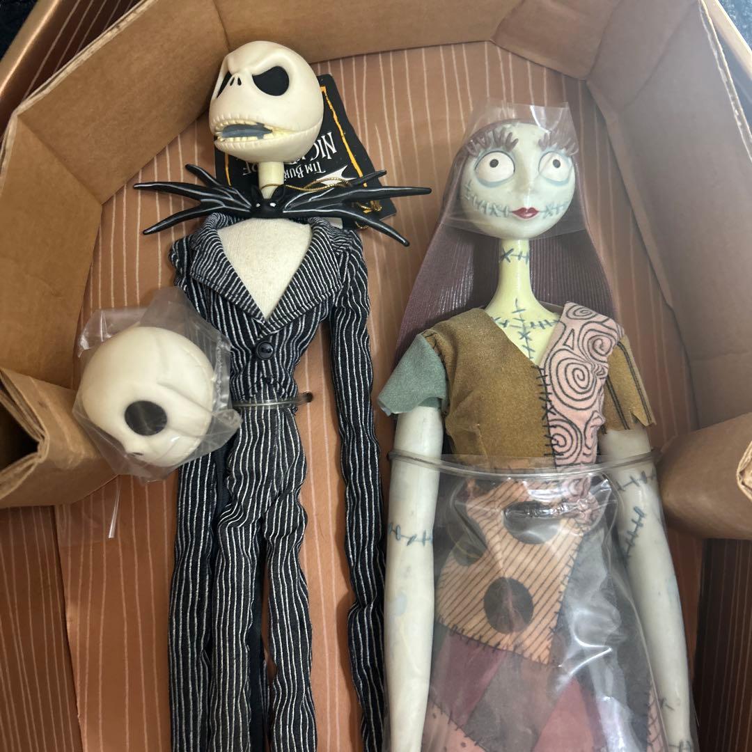 ナイトメアービフォアクリスマス　ジャック　サリー　ドール　フィギュア