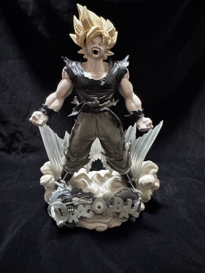 ドラゴンボール SMSD 04 D賞 白黒トーン彩色 超サイヤ人 孫悟空SMSP