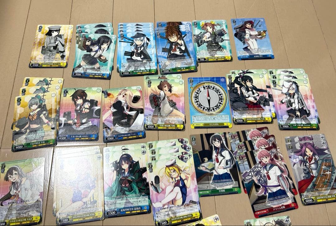 ヴァイスシュヴァルツ 艦これ　デッキ　パーツ