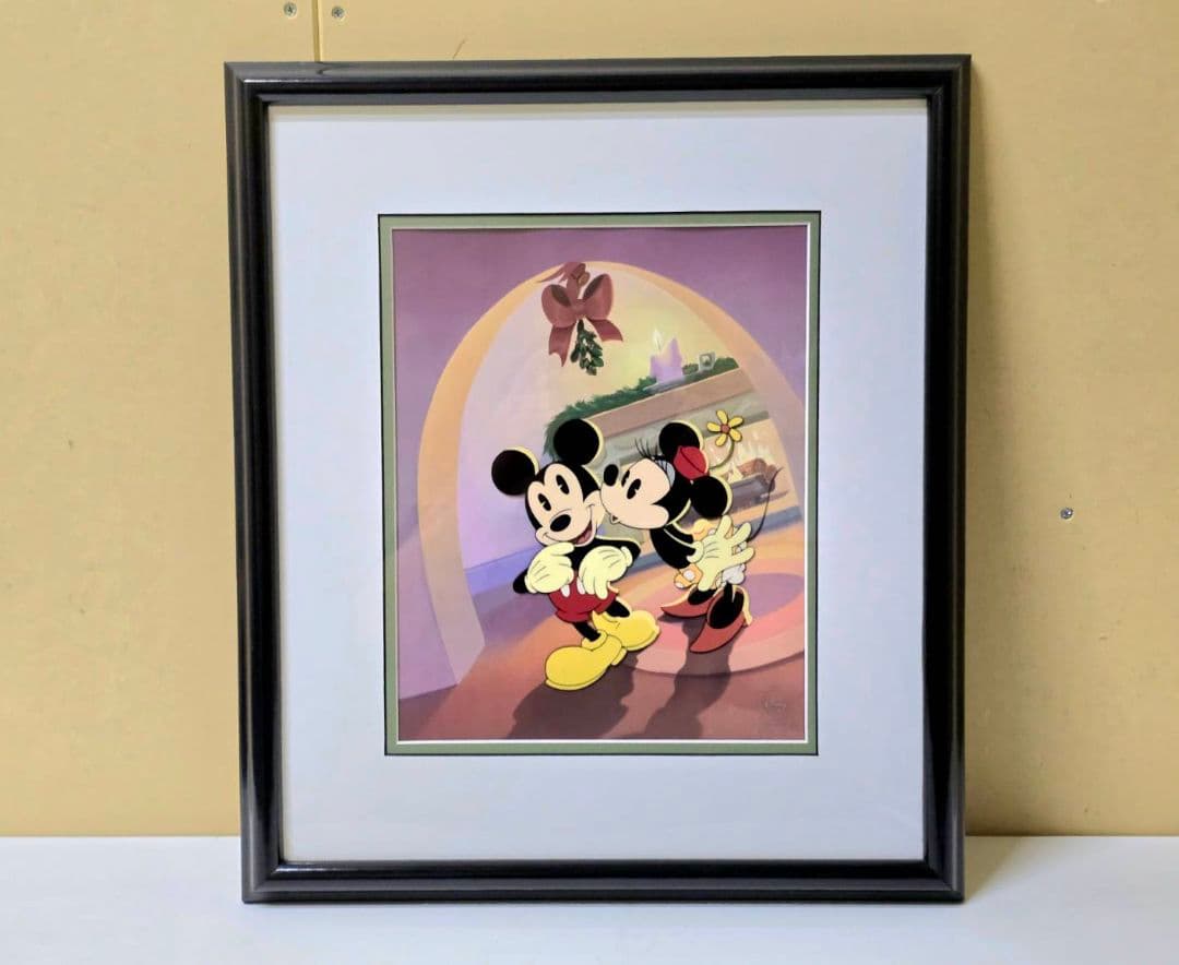 671 Walt Disney セリグラフセル画 ミッキー&ミニー