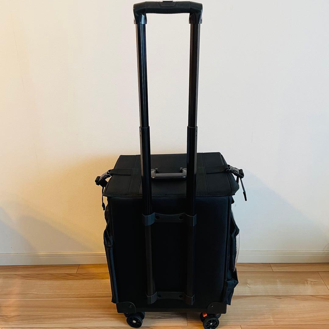 【極美品】LUVODI メイクボックスキャリー プロ用 屋内2回使用 3WAY