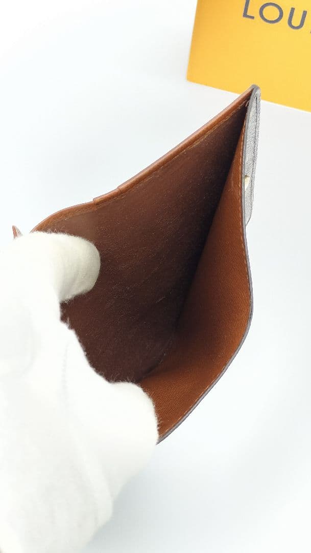 【美品】LOUIS VUITTON 二つ折り財布 モノグラム
