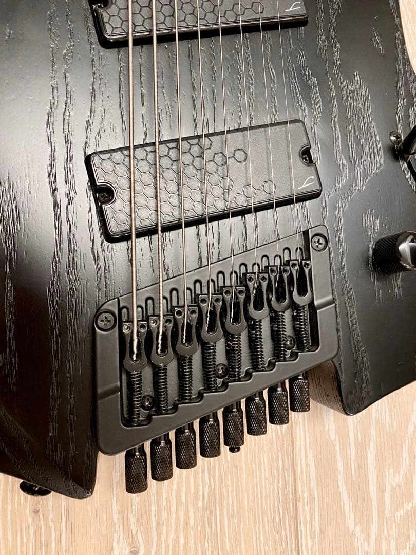 Legator G8FP Stealth Black 8弦　ギター