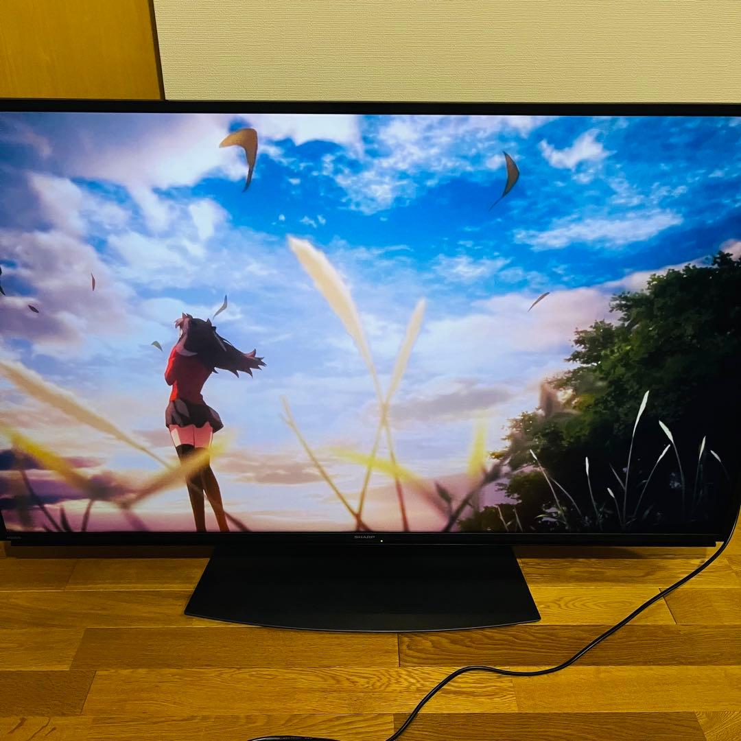 【超美品】 SHARP AQUOS 50インチ 4K W録 液晶テレビ VOD