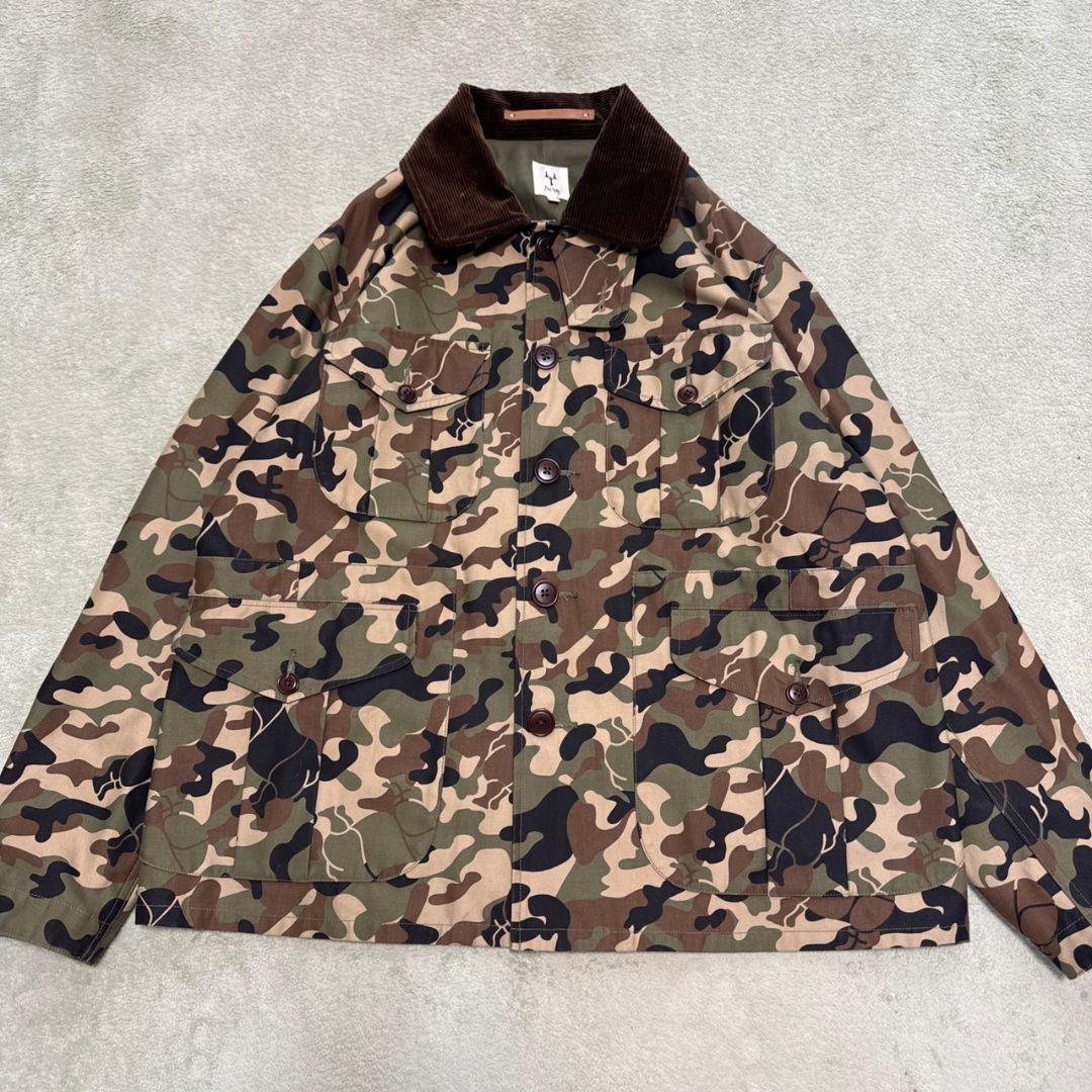 Scye サイ ミリタリージャケット 迷彩 カモフラ 38