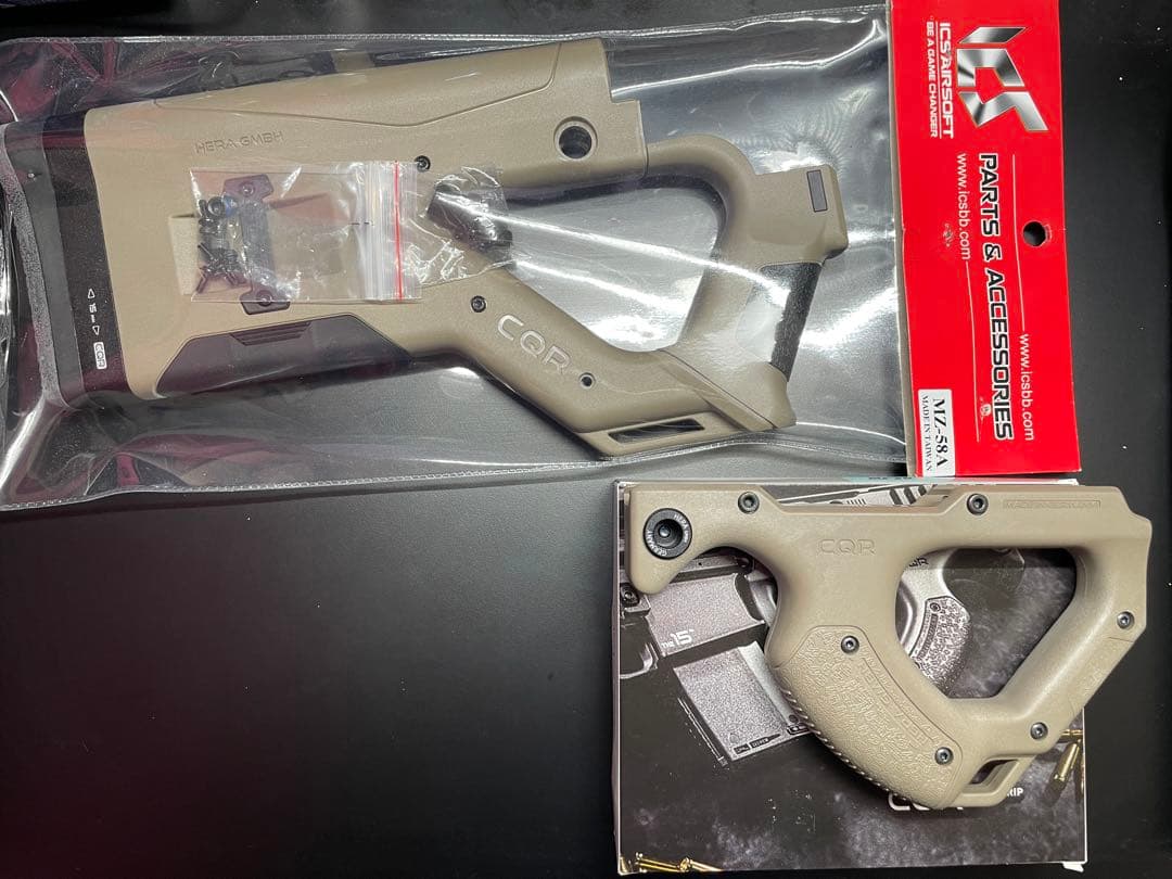 ICS HERA ARMS CQRバットストック＆グリップ　電動ガン用
