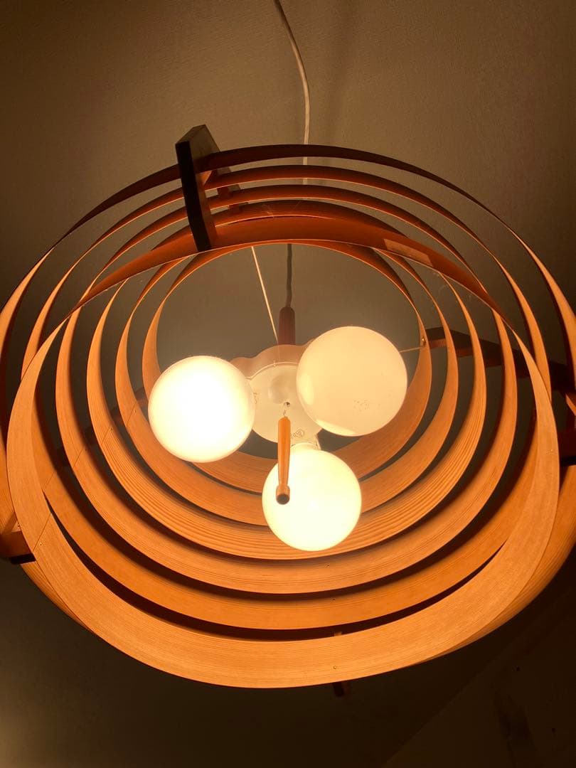 ヤマギワ P2421 白熱灯器具 ヤコブソンランプ φ540 パイン材