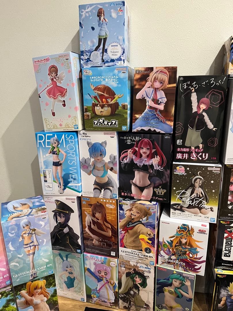 【新品・未開封】プライズフィギュアまとめ売り　計74体