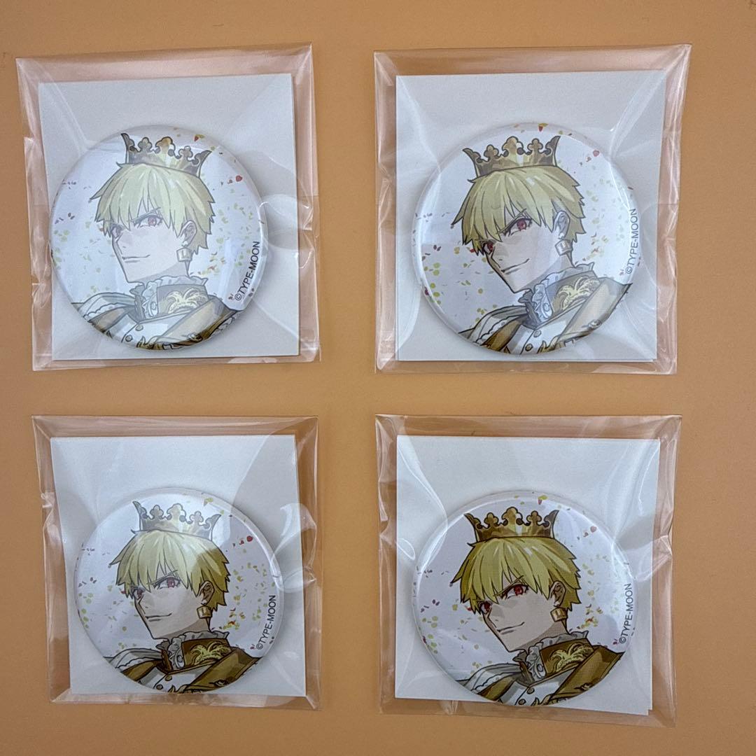 ワダアルコ展 缶バッジ ギルガメッシュ　4点