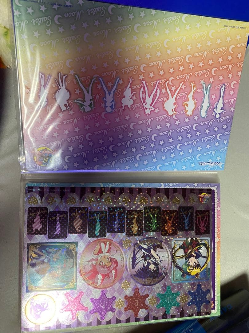 セーラームーン シール クリアファイルセット ブックマーカー