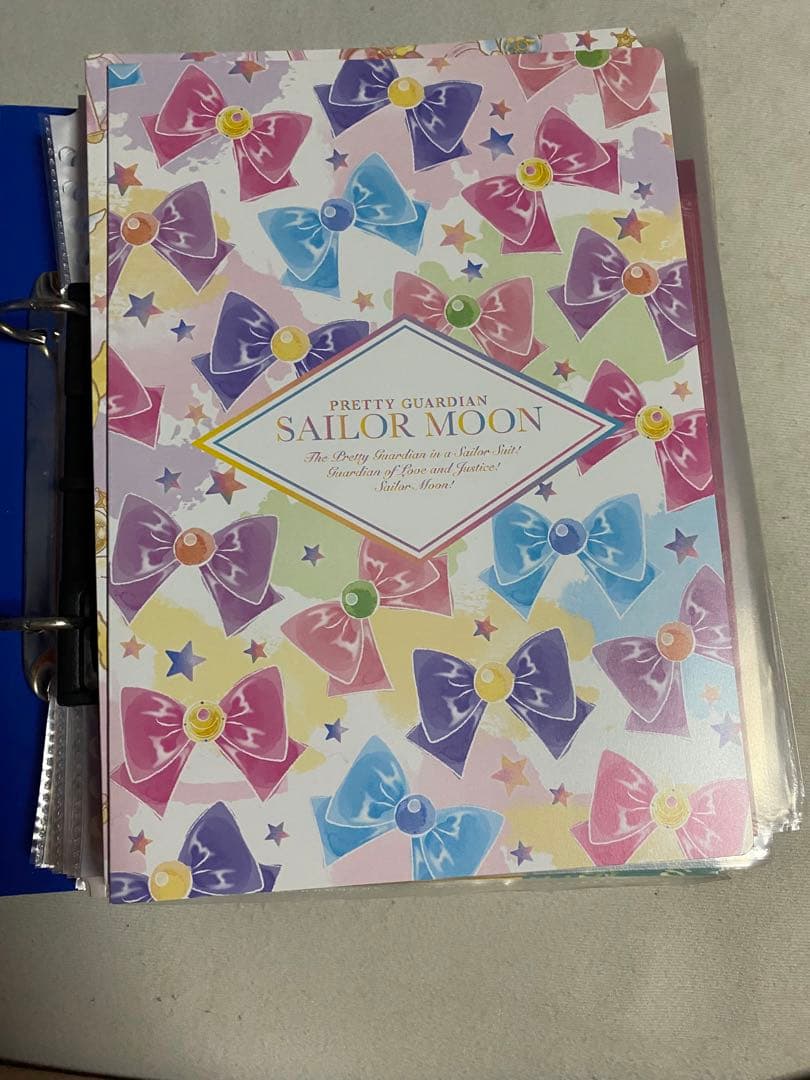 セーラームーン シール クリアファイルセット ブックマーカー
