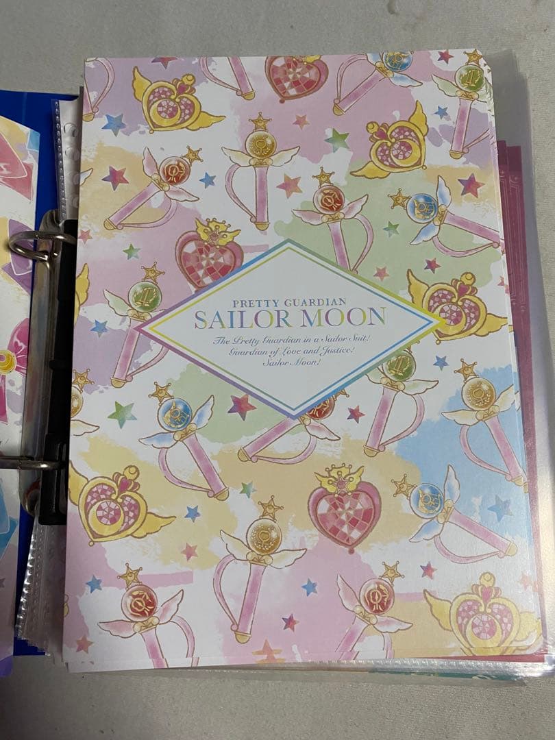 セーラームーン シール クリアファイルセット ブックマーカー