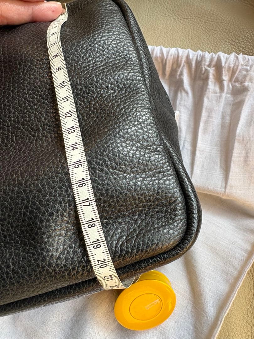 Aeta 黒 LEATHER BOSTON 　PG22