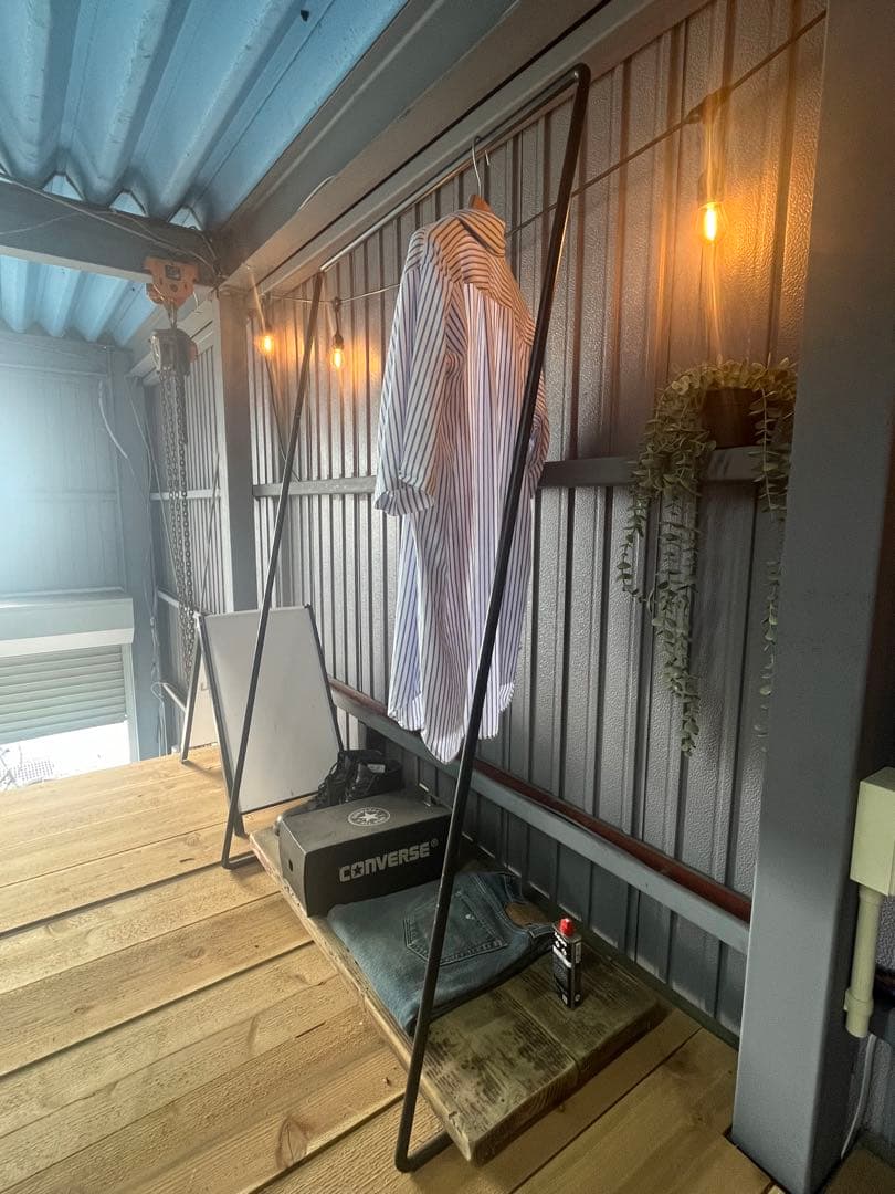 アイアンハンガーラック