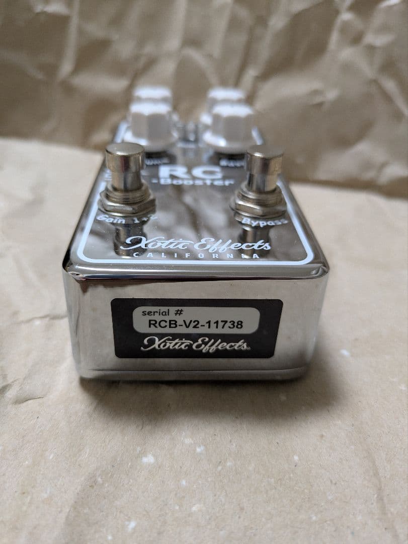 ギター XOTIC / RC Booster V2