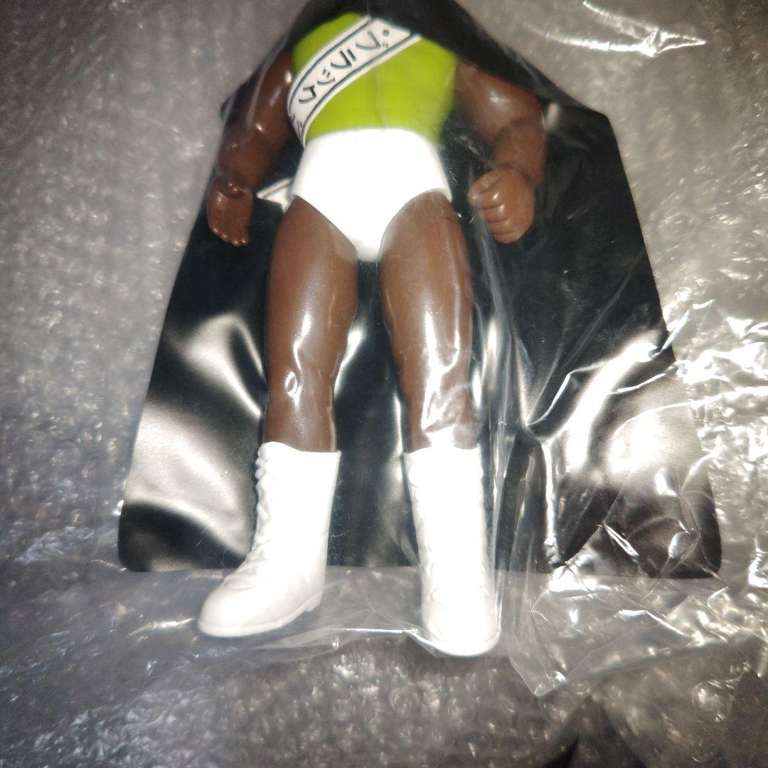 電人　タイガーマスク　ブラックパイソン　ソフビ　未開封