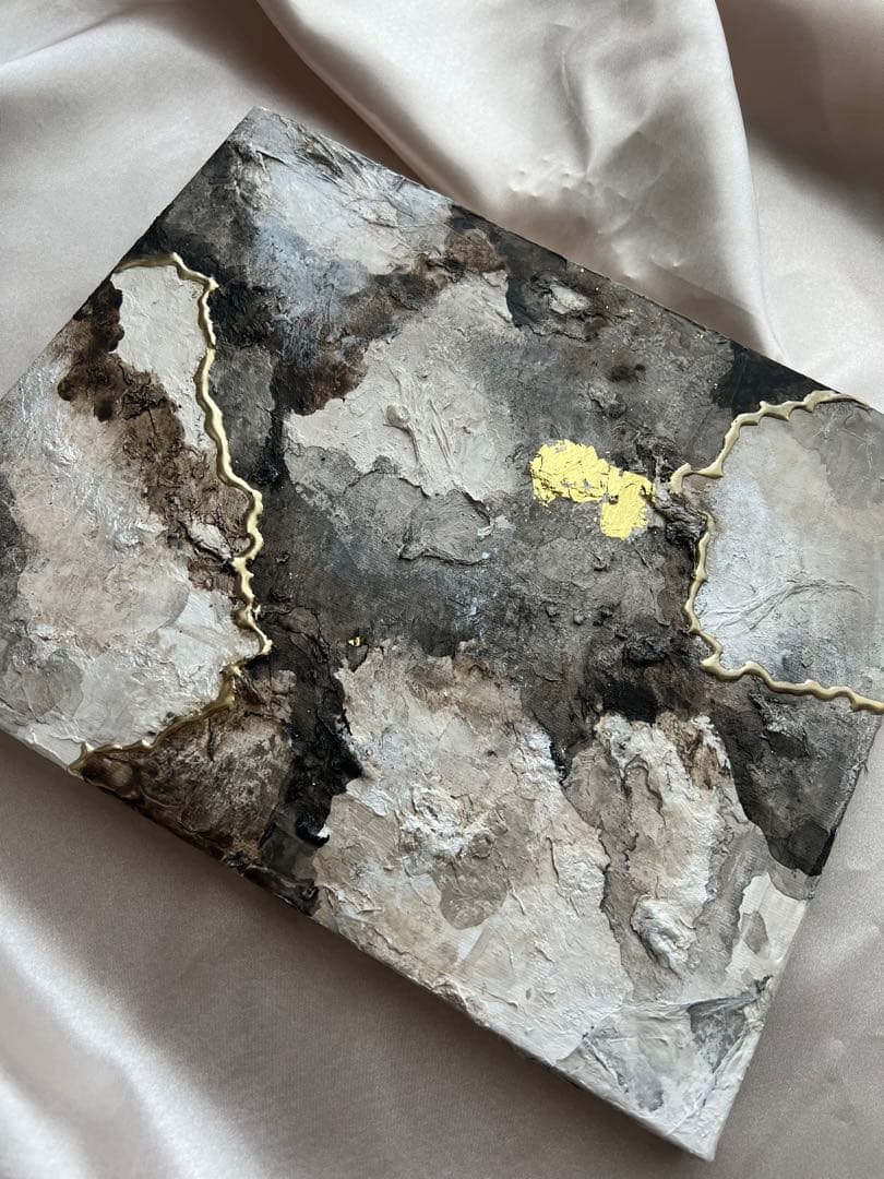 テクスチャー　アート　絵画　インテリア　ニュアンス　海外　雑貨　抽象画　モダン