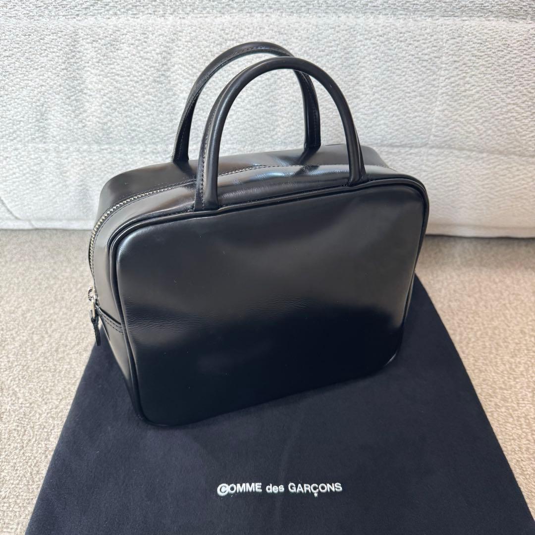 コムデギャルソン スクエア ステア バッグ 青山店限定 ブラック