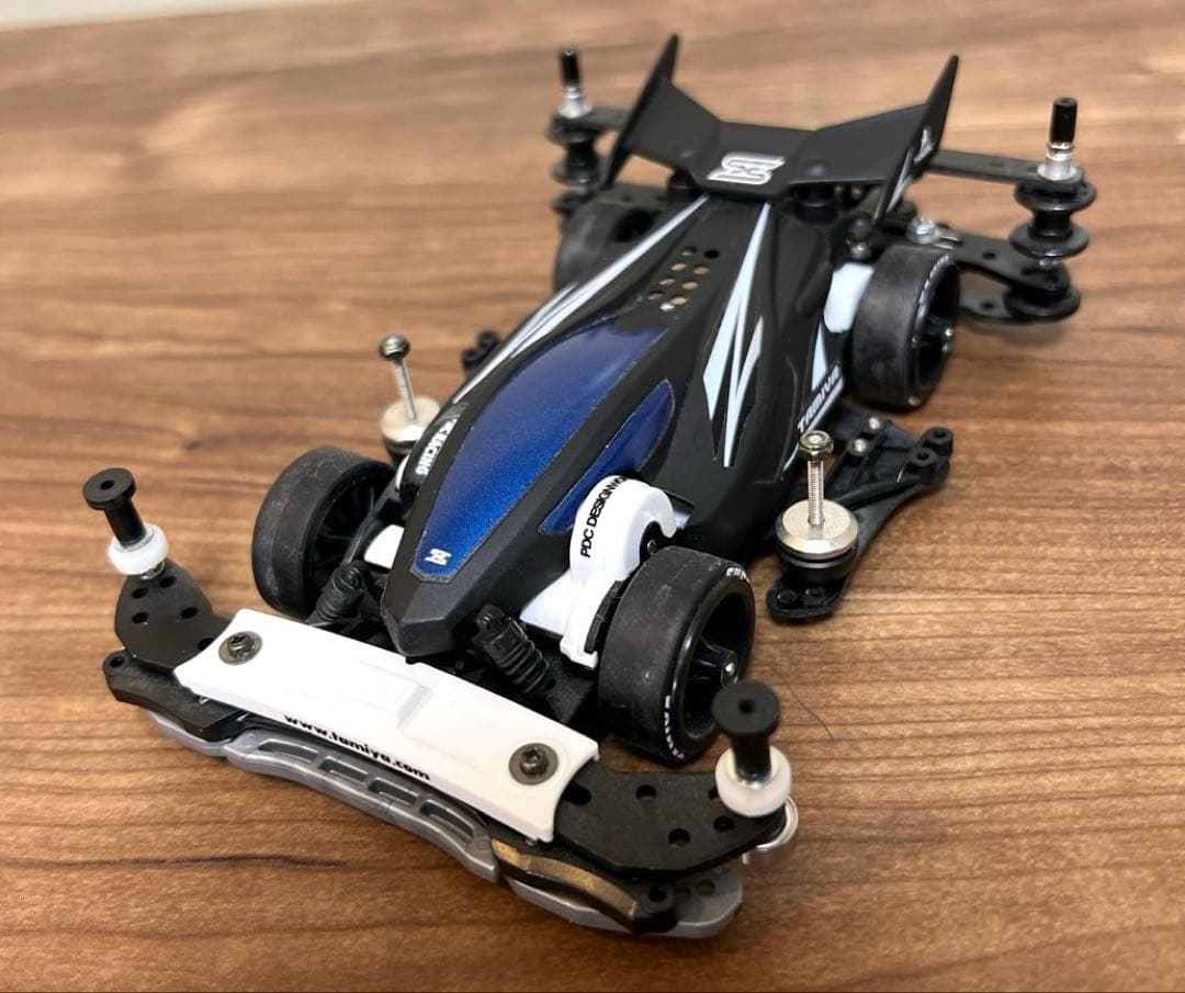 ミニ四駆　デュアルリッジJr FMAカスタム 完成車・塗装済み　中古品