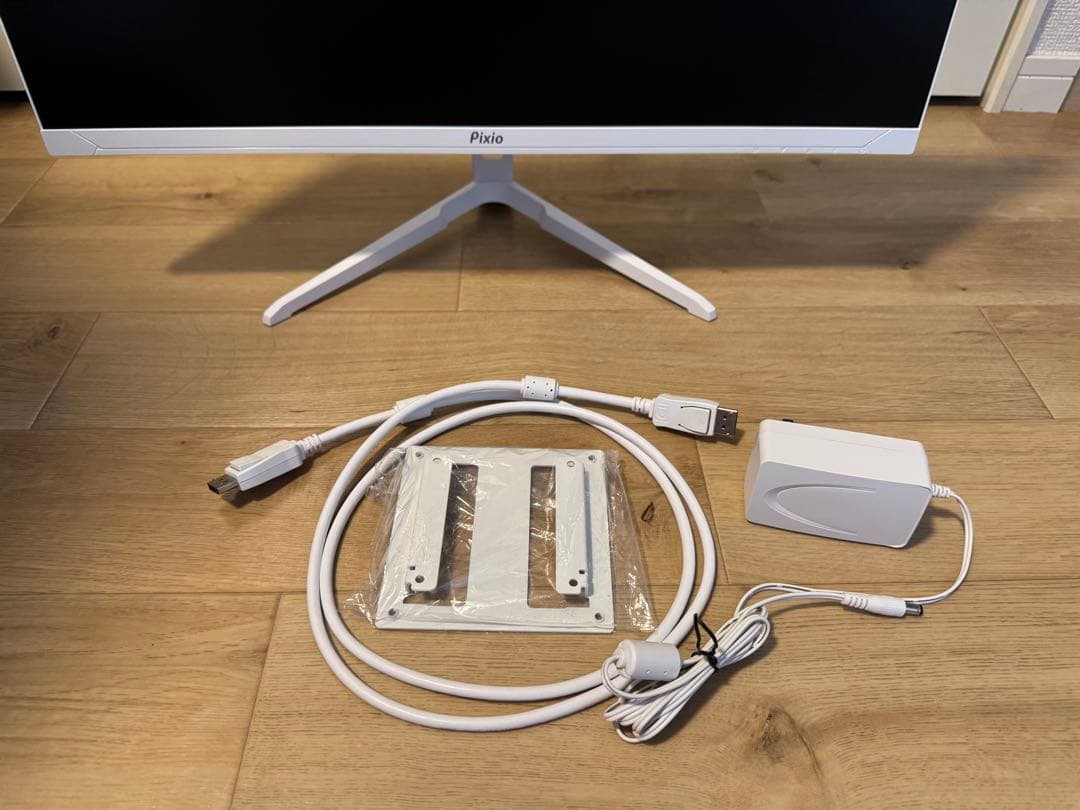 Pixio PX248 ゲーミングモニター 23.8型 ホワイト 美品箱有り