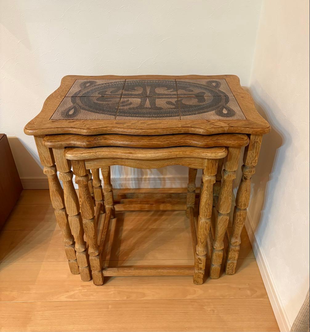 北欧ヴィンテージ ネストテーブル