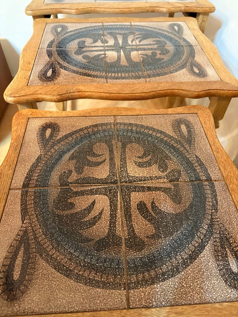 北欧ヴィンテージ ネストテーブル