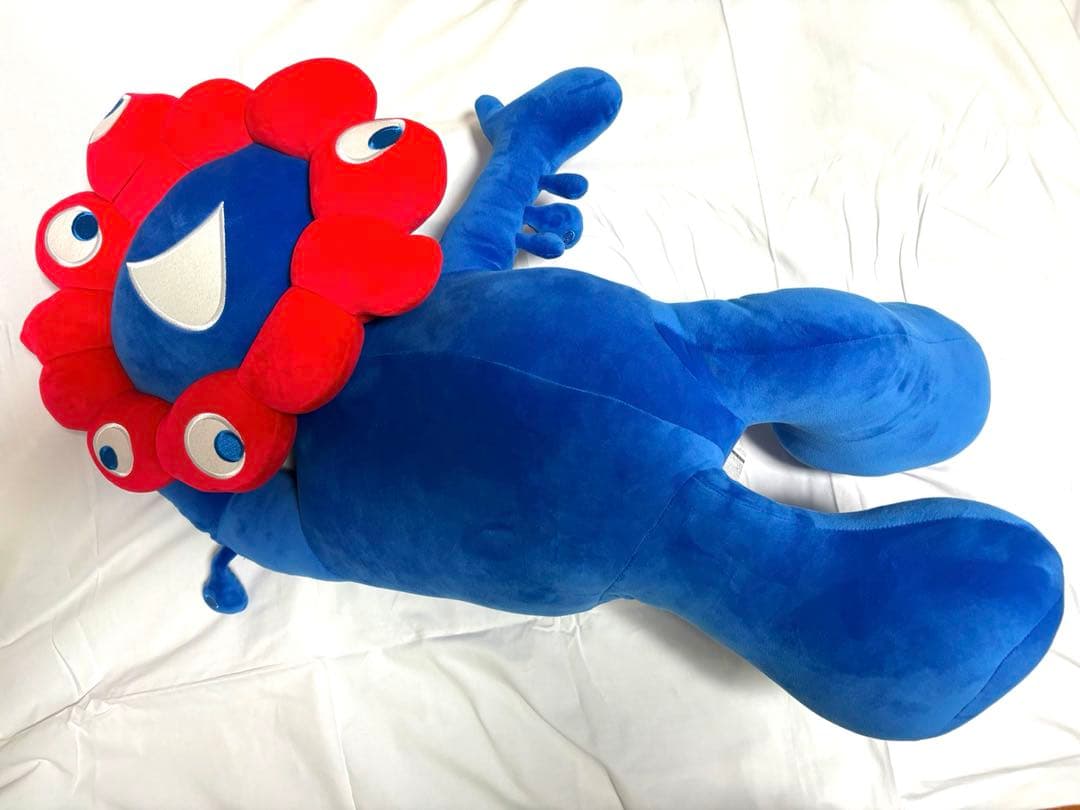 未使用タグ付き関西万博限定ミャクミャクぬいぐるみ くじ1等 特大80cmおまけ有