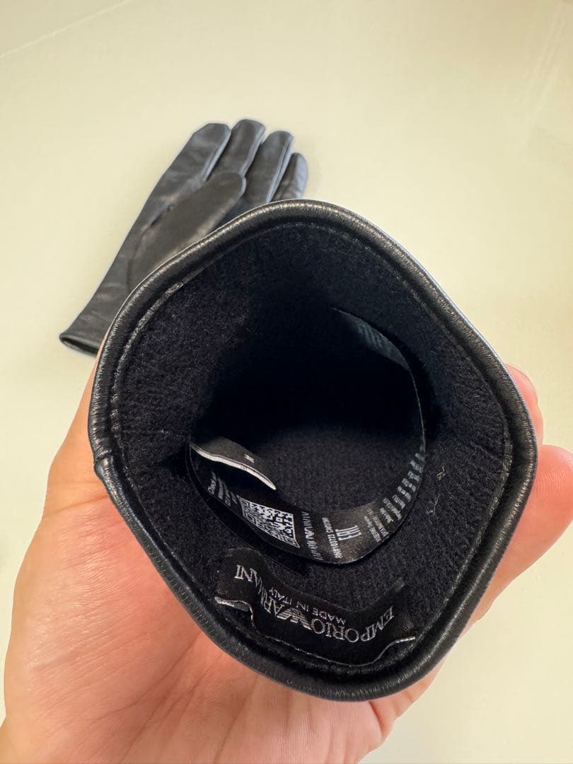 EMPORIO ARMANI レザー手袋　未使用