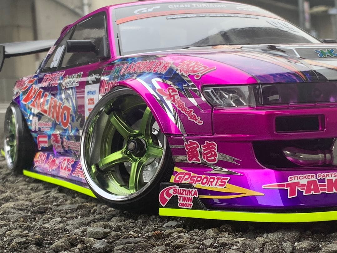 アディクション　S13 シルビア V8 2024中村直樹選手　未使用ボディ