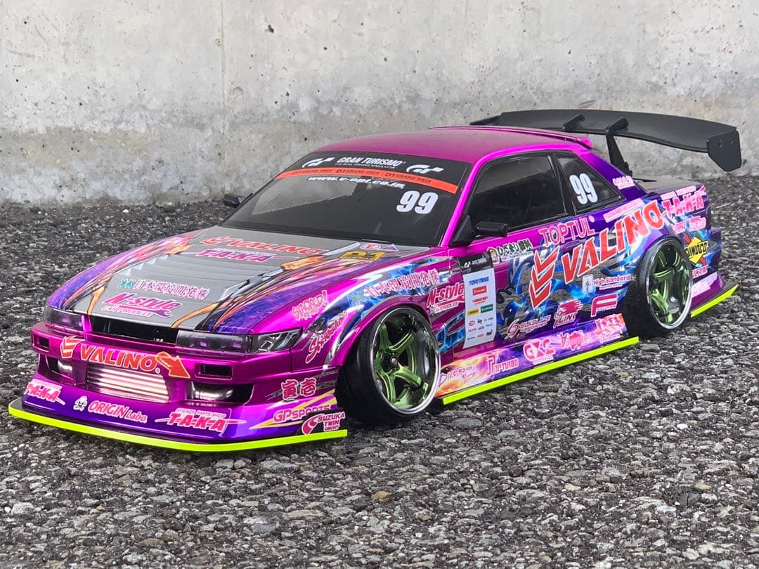 アディクション　S13 シルビア V8 2024中村直樹選手　未使用ボディ