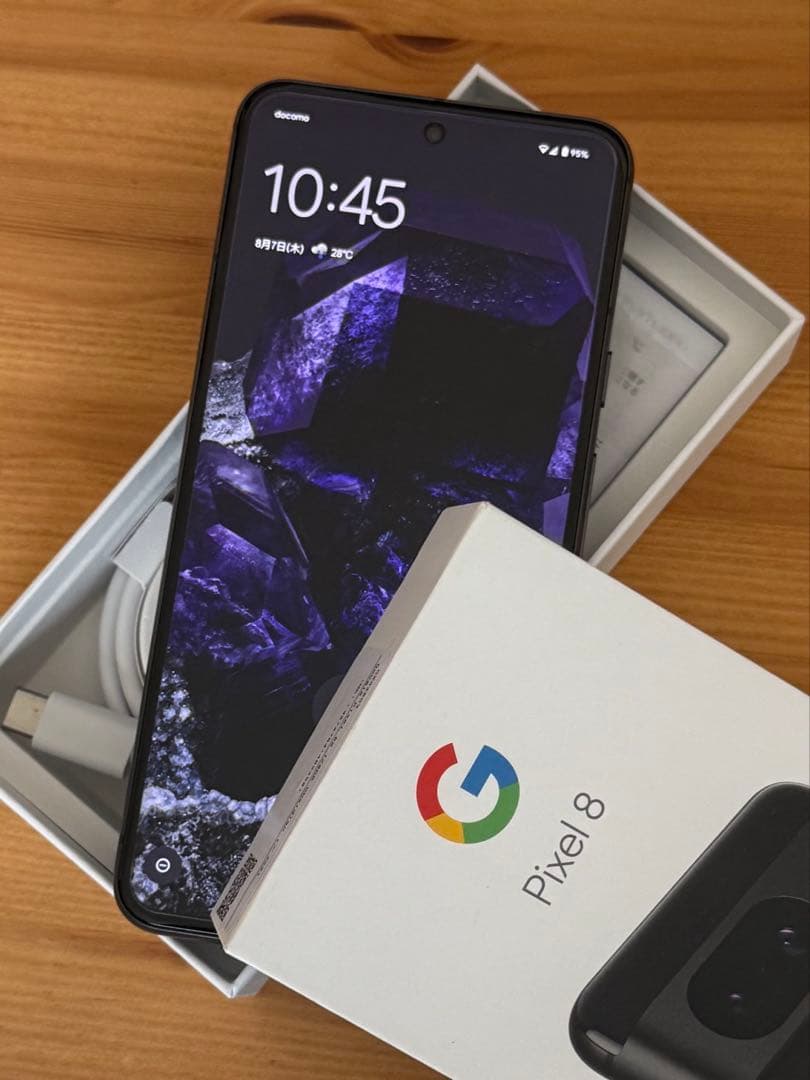 【おまけ有り】Google Pixel 8 128GB Obsidian