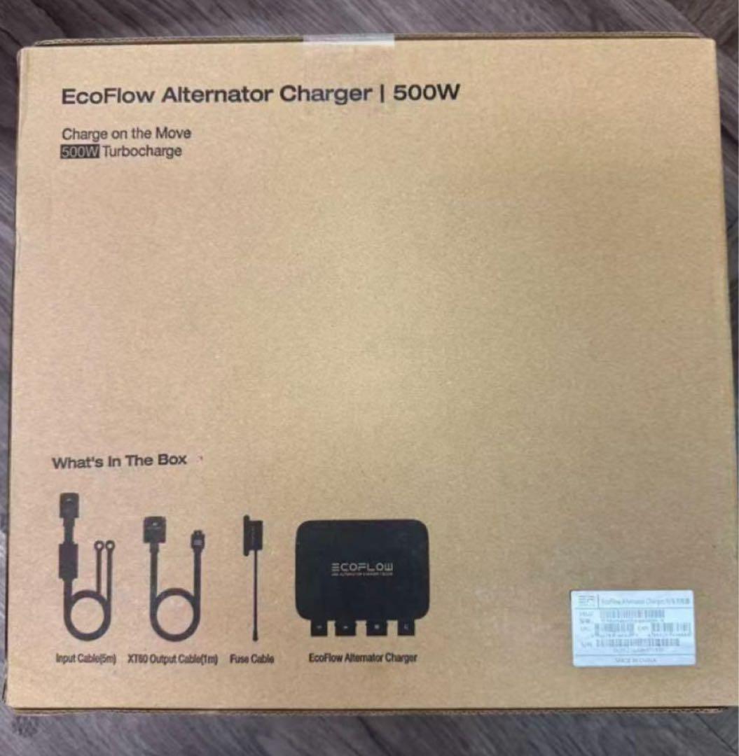 EcoFlow 500W Alternator Charger 走行充電器 カ