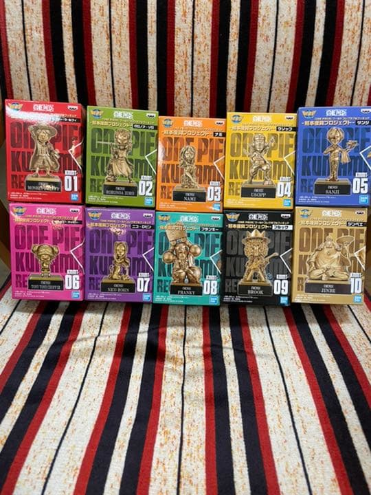 熊本限定 ワーコレ ワールドコレクタブル ワンピース コンプセット