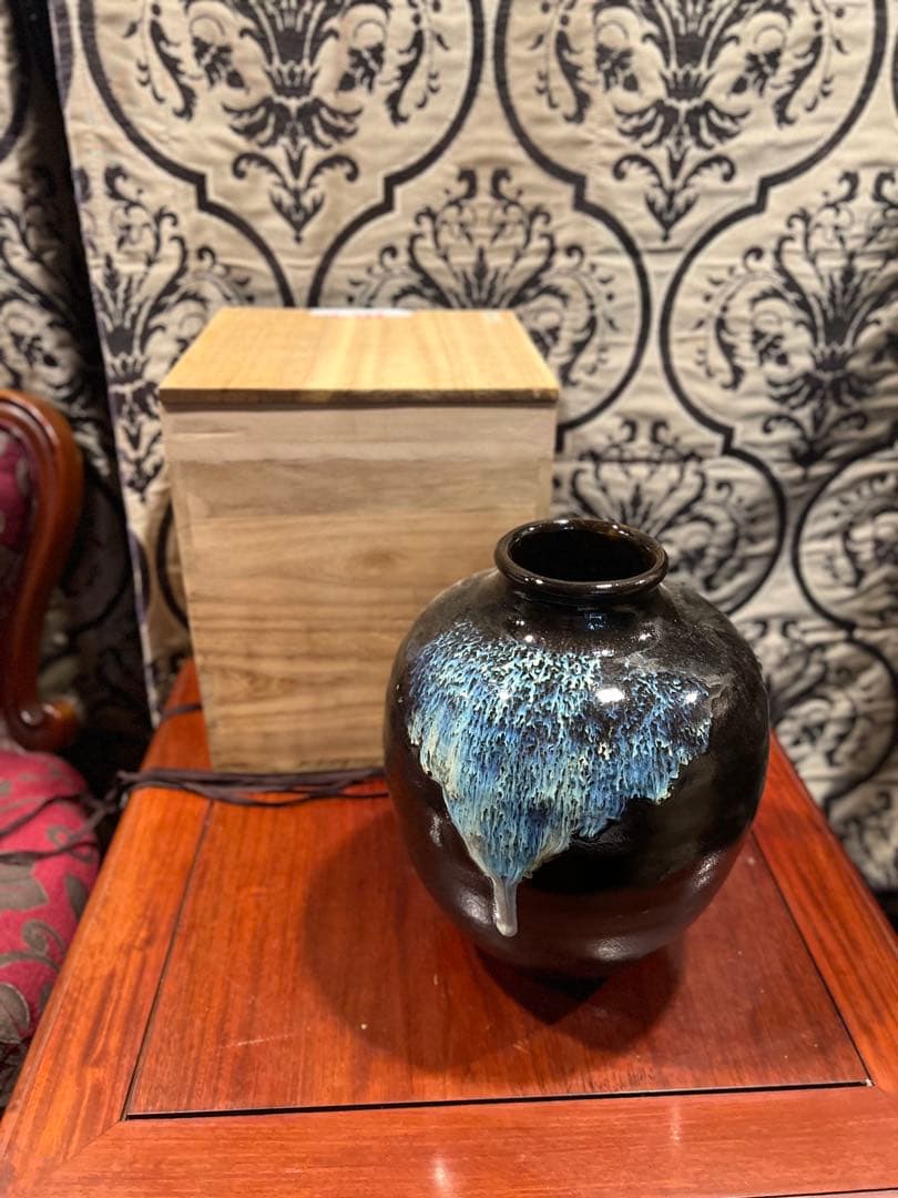 丹波篠山焼　花入　花器　壺　Japanesetraditional