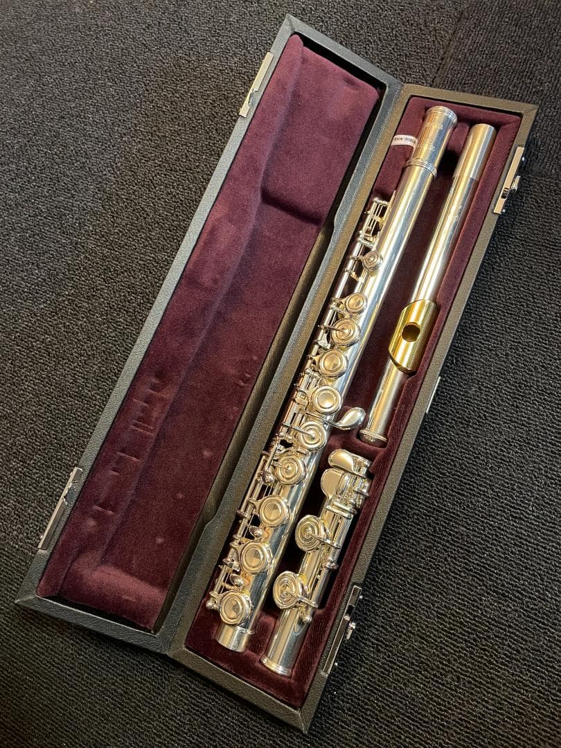 フルート　ヤマハ　YFL-412LSE　頭＆管：銀　金　FLUTE YAMAHA