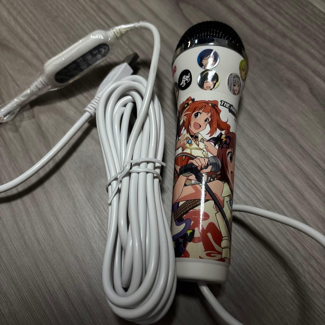 アイドルマスター　シール貼り付け済USB接続マイク　マイク