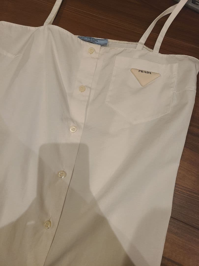rio様 プラダ ポプリン シャツ キャミソール