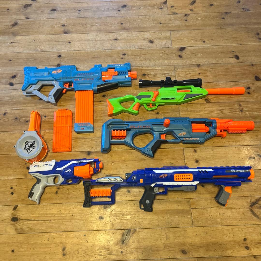 Nerf Elite トイガンセット　弾無し
