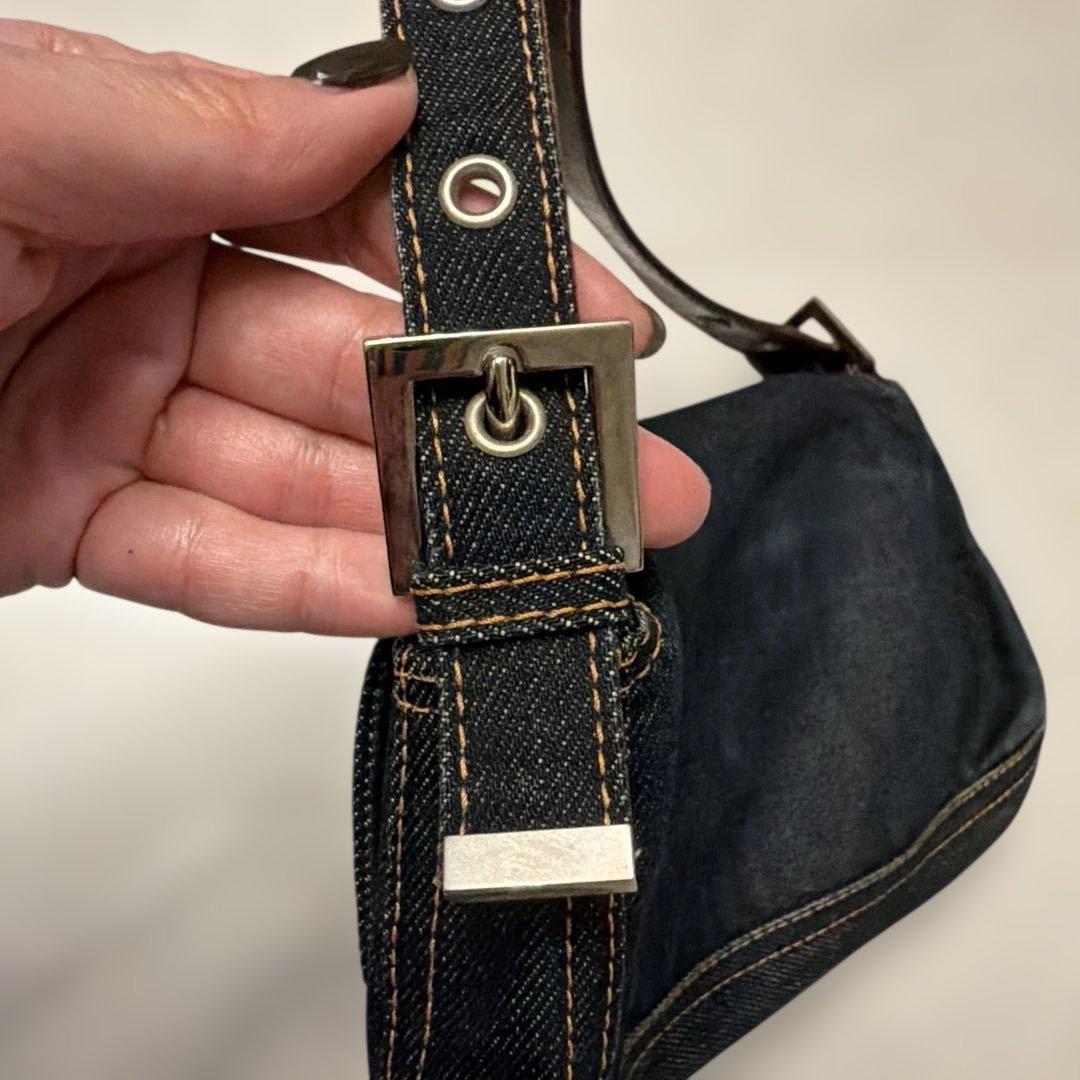 FENDI フェンディ マンマバケット デニム インディゴ　OLD FENDI