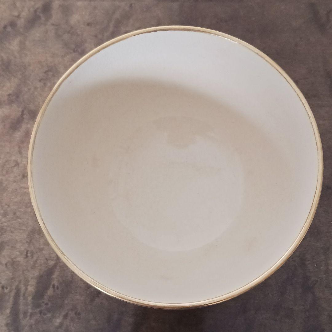 ✨【金銀唐松　茶碗】琴浦　桐山造　 茶碗 陶器 共箱・共布付