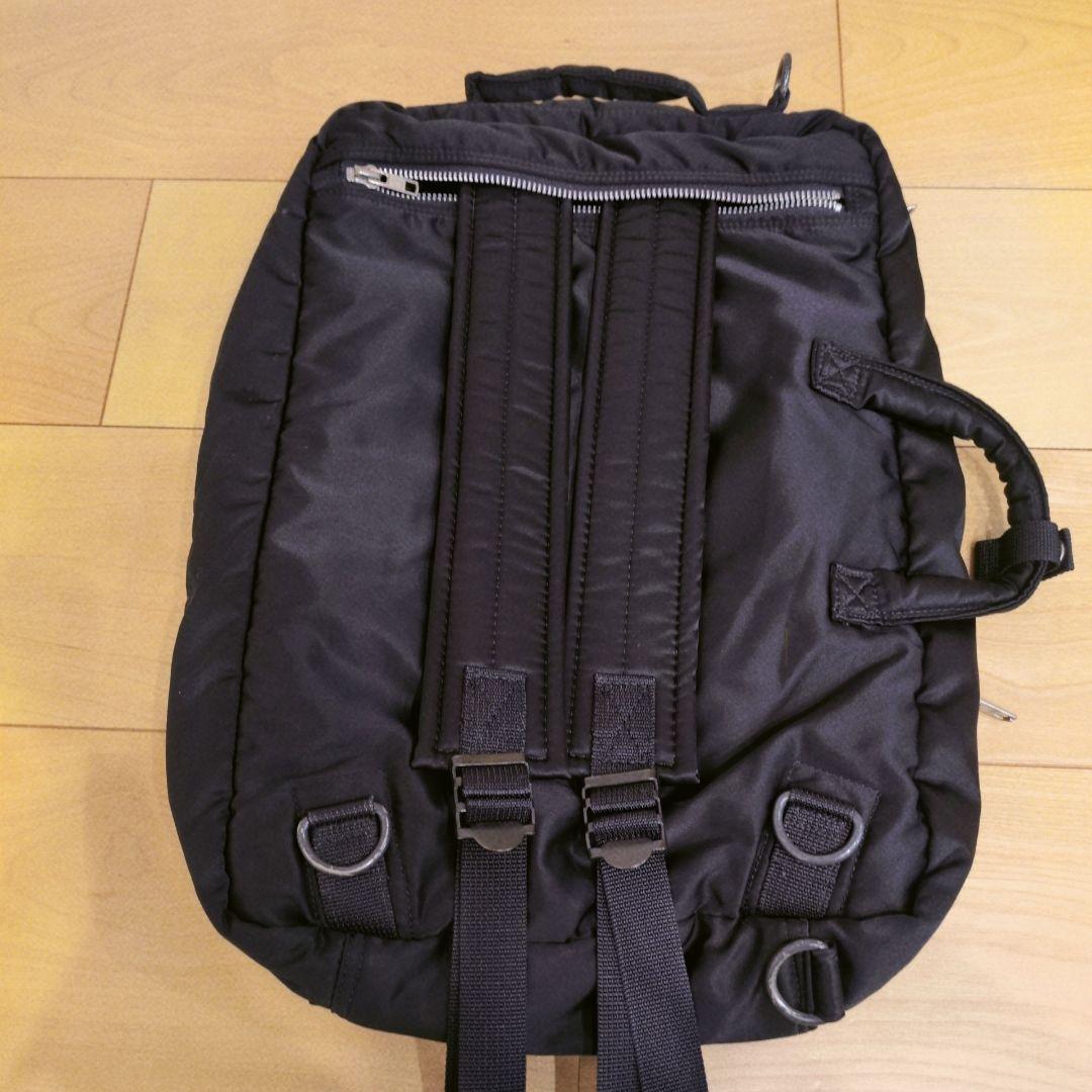 【美品】ポーター タンカー 3way ブリーフケース リュック 黒 ショルダー