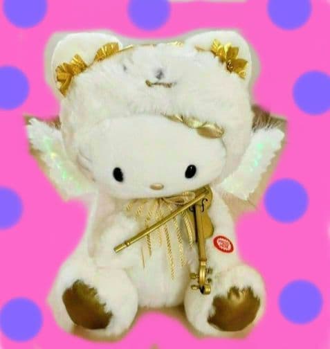 ハローキティ ライトドール天使　ファイバードールバイオリン希少レア　ヴィンテージ