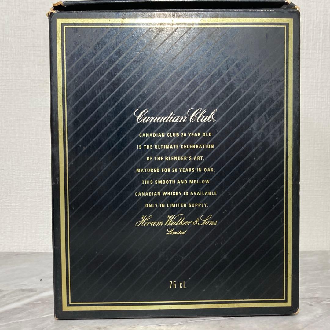 カナディアンクラブ　20年　デキャンタボトル