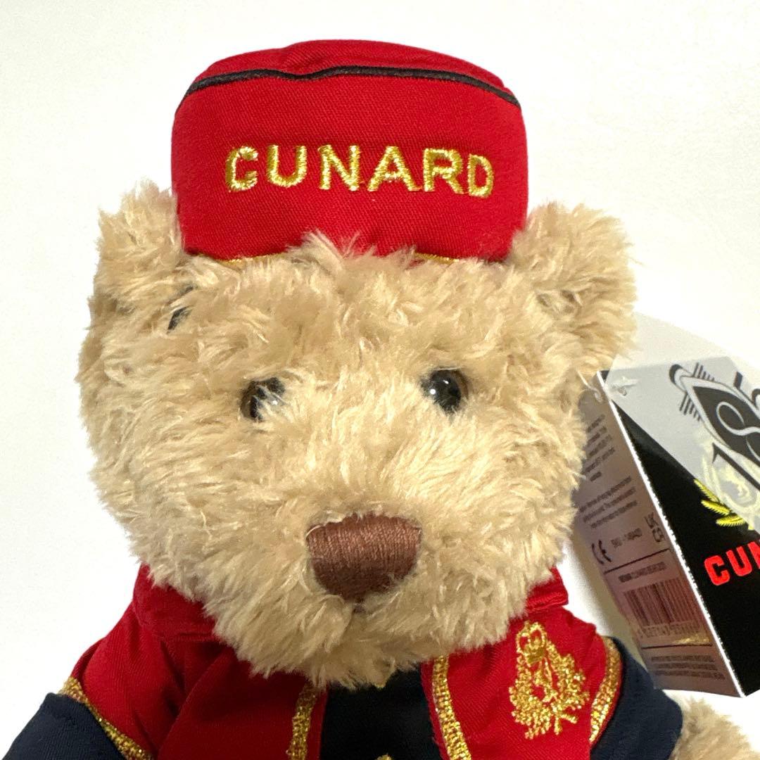 テディベア　クイーンエリザベス号キュナード社185周年記念ベルボーイのベイリー