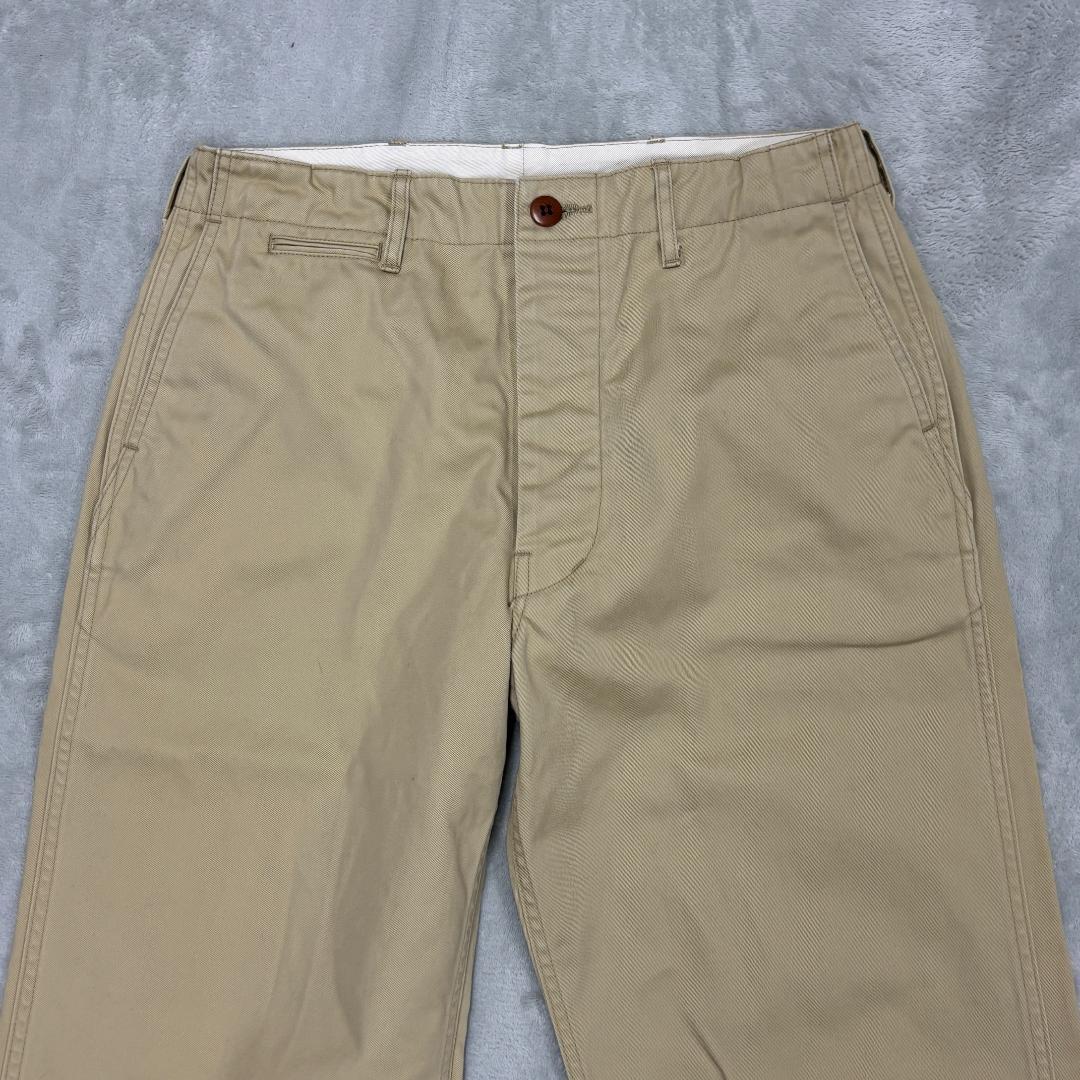 フラットヘッド M-47W チノパン 5ポケット レプリカ サイズ32×34