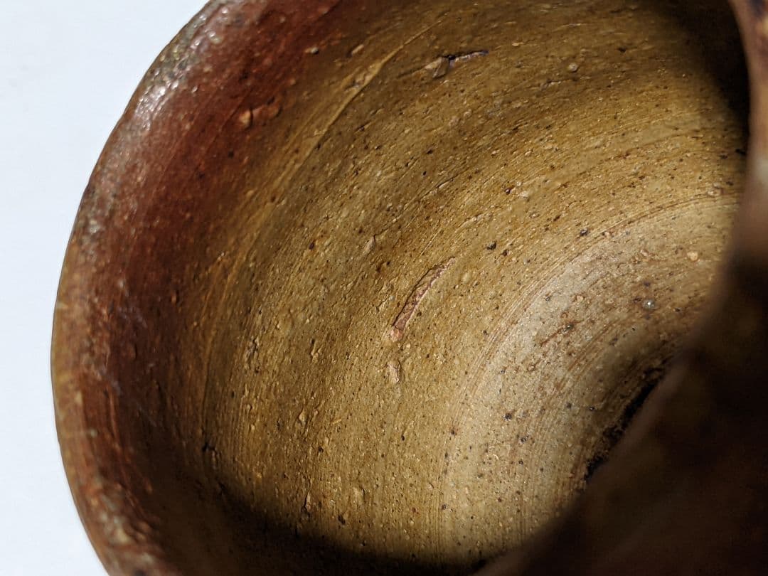 ♦六古窯 備前焼 古作 ぐい呑み 古美術品 アンティーク 骨董品 コレクション