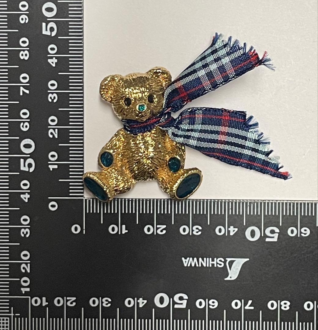 【美品】Burberryバーバリー ベア　ブローチ　匿名配送❤︎