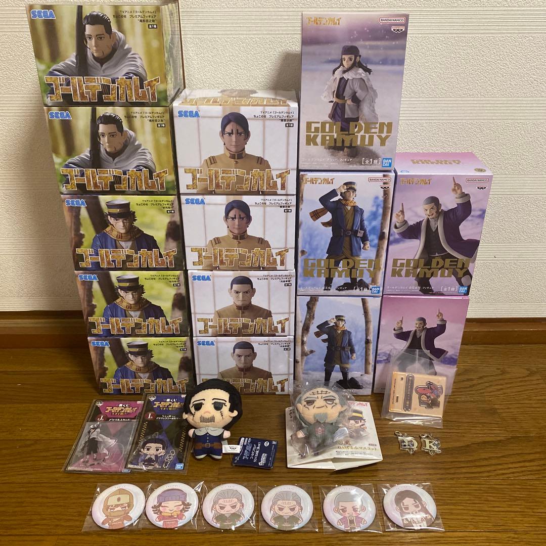 ゴールデンカムイ フィギュア＆グッズセット‼︎